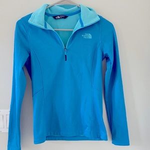 The North Face 1/4 zip
